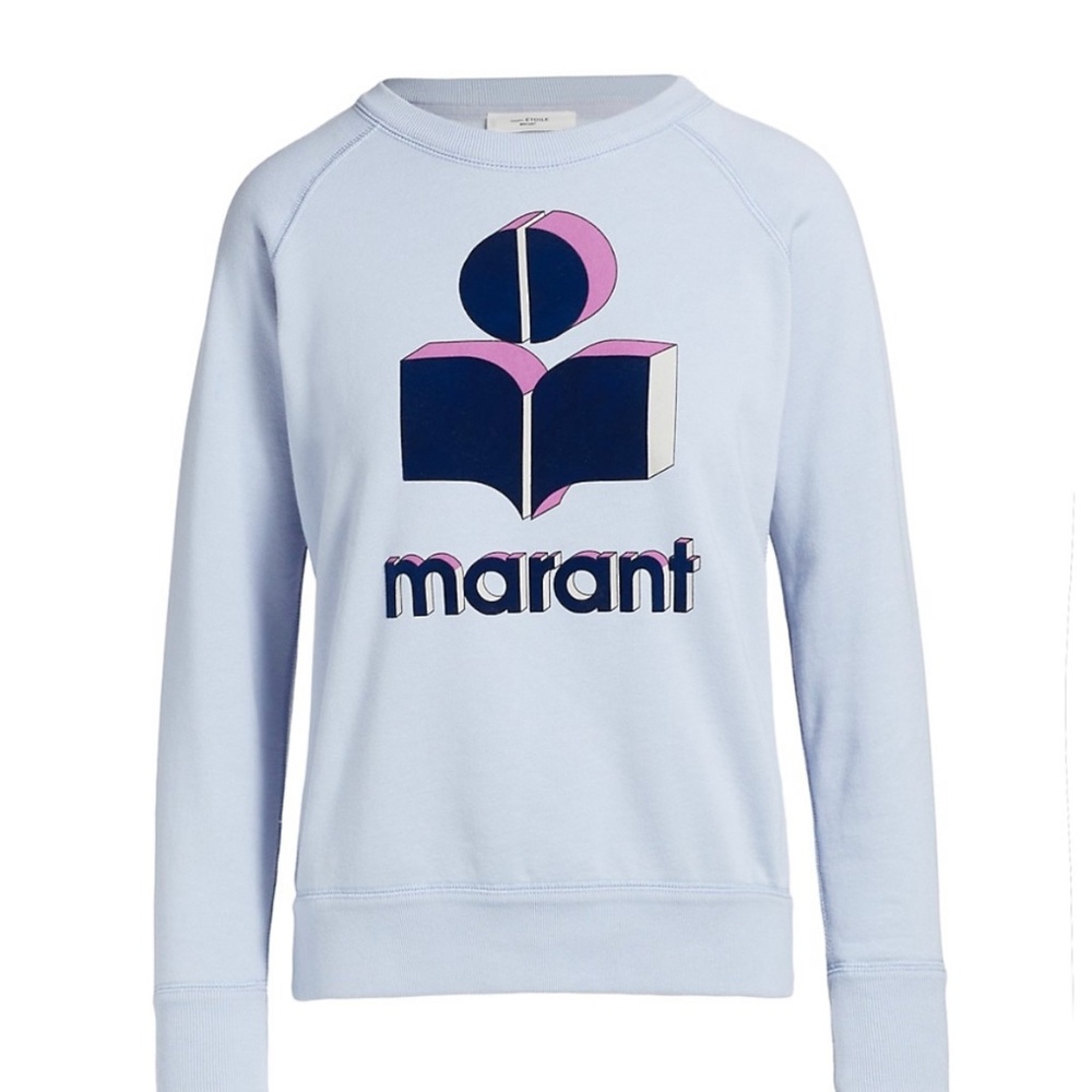 COPY - Isabel Marant Etoile Milly Sweatshirt Light Blue